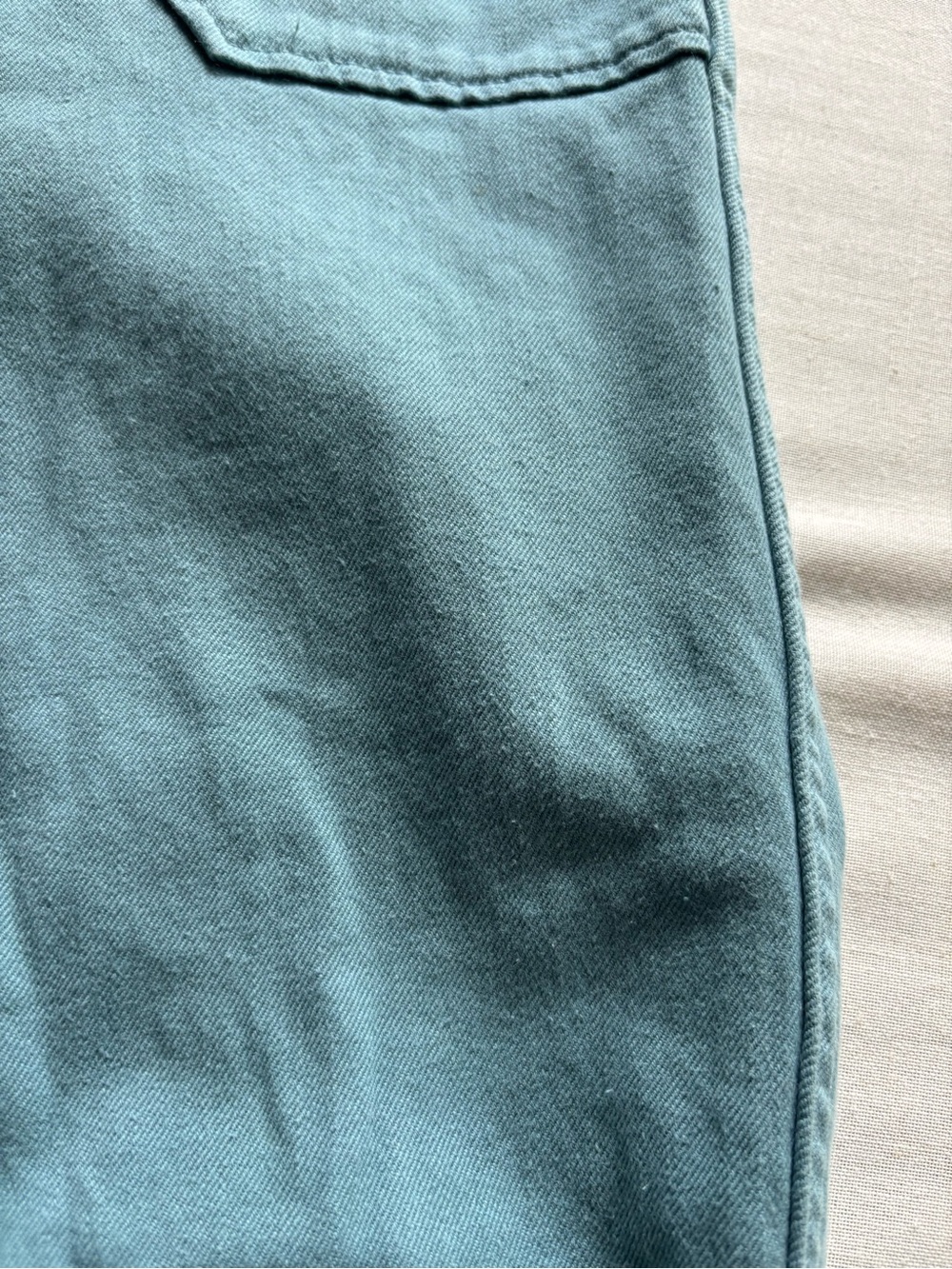 ba&sh Blue Mid Rise Straight Leg Jeans Size 6 | Parisian Casual - Picture 13 of 15